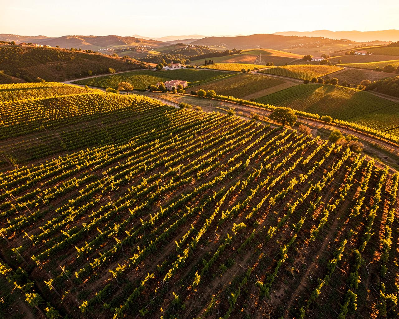 Viñedos y campos de la comarca de Alcubilla de Avellaneda